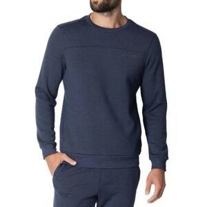 Spyder Active NWT Men's XL Moisture Wicking Sweatshirt Pullover Navy Blue NEW